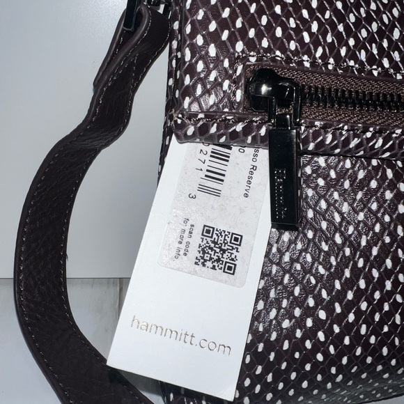 Hammitt VIP medium Espresso Reserve, NWT, crossbody and clutch - Picture 2 of 4